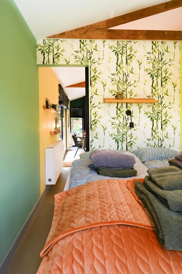 ZEN-bungalow NO 1 met sauna en hottub Rheezerveen Bagian luar foto